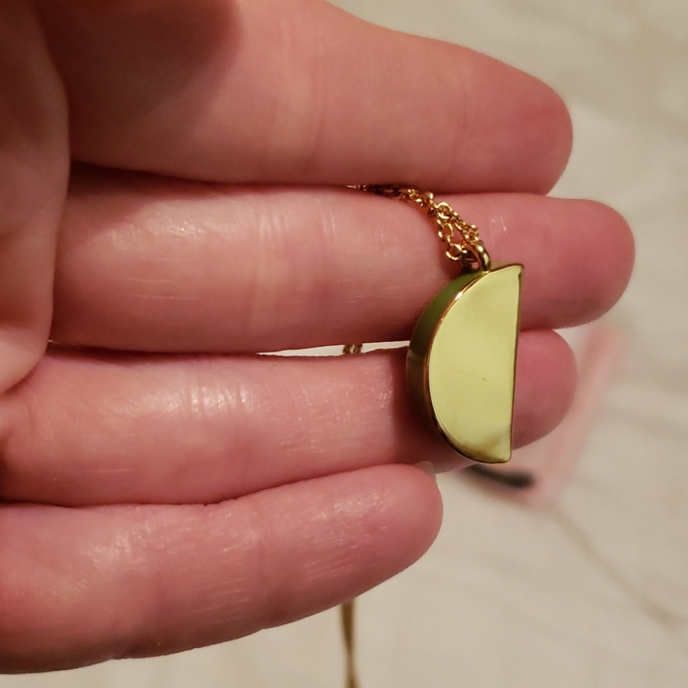 Kate Spade Out of Office Lime Necklace - Picture 6 of 8